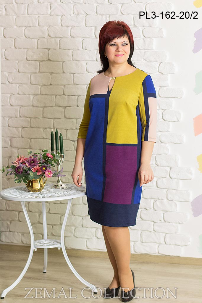 Стильные платья для полных женщин турецкого бренда Gemko. Осень-зима 2013-2014 (130 фото)